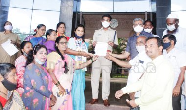 ಶಾಸಕ ಸವದಿ ವಿರುದ್ಧ ಕ್ರಮಕ್ಕೆ ಒತ್ತಾಯಿಸಿ ಕಾಂಗ್ರೆಸ್ ಪ್ರತಿಭಟನೆ