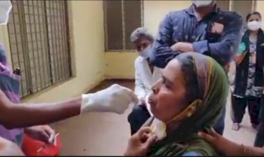 ಜಿಲ್ಲಾಸ್ಪತ್ರೆಯಲ್ಲಿ ಸ್ವ್ಯಾಬ್ ಟೆಸ್ಟ್ ಅವ್ಯವಸ್ಥೆ: ಸಾರ್ವಜನಿಕರಿಂದ  ತರಾಟೆ