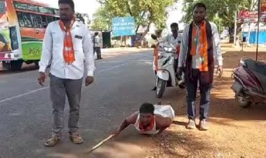 ಮೋದಿ ಶ್ರೇಯಸ್ಸಿಗೆ ಪ್ರಾರ್ಥಿಸಿ ಬನಶಂಕರಿದೇವಿಗೆ ದೀರ್ಘ ದಂಡ ನಮಸ್ಕಾರ