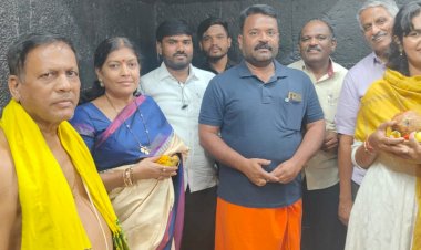 ಬಾಗಲಕೋಟೆ ಲೋಕಸಭೆ: ಲವಲವಿಕೆಯಿಂದ ದೇಗುಲ ಸುತ್ತಿದ ಸಂಯುಕ್ತಾ..!