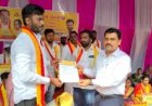 ಕನ್ನಡಿಗರಿಗೆ ಉದ್ಯೋಗ ಮೀಸಲಾತಿಗೆ ಒತ್ತಾಯಿಸಿ ಕರವೇ ಧರಣಿ 