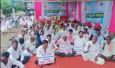 ನಕಲಿ ಪ್ರಮಾಣ ಪತ್ರ ವಿತರಣೆ ಆರೋಪ: ಧರಣಿ