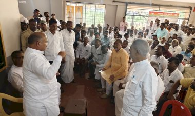 ರಾಮಣ್ಣ ತಳೇವಾಡ ಉಚ್ಛಾಟನೆ: ಬಿಜೆಪಿ ಜಿಲ್ಲಾ ಕಚೇರಿಗೆ ಮುತ್ತಿಗೆ