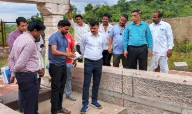 ಕುಡಿಯುವ ನೀರಿನ ಕಾಮಗಾರಿ ಪರಿಶೀಲಿಸಿದ ಸಿಇಓ ಕುರೇರ