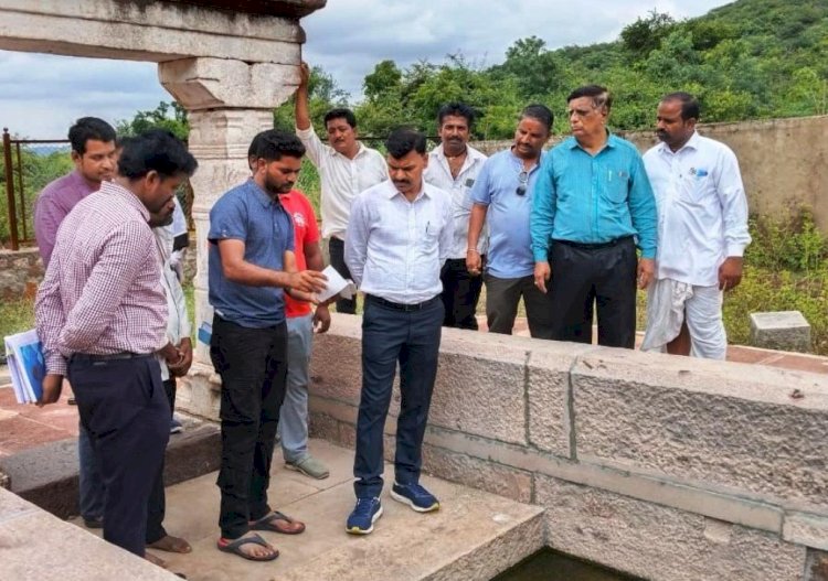 ಕುಡಿಯುವ ನೀರಿನ ಕಾಮಗಾರಿ ಪರಿಶೀಲಿಸಿದ ಸಿಇಓ ಕುರೇರ