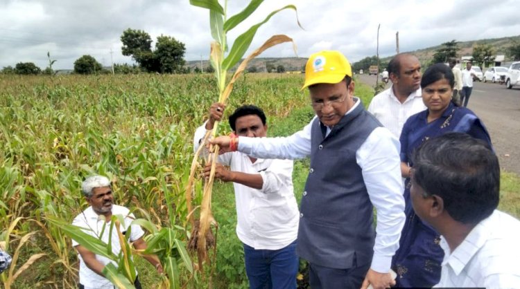 ಪ್ರವಾಹ : ಗೋವನಕೊಪ್ಪ ಗ್ರಾಮದಲ್ಲಾದ ಹಾನಿ ವೀಕ್ಷಿಸಿದ ಡಿಸಿ