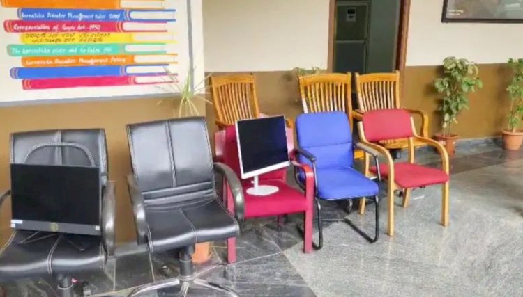 ಪಾಲನೆಯಾಗದ ನ್ಯಾಯಾಲಯದ ಆದೇಶ ಡಿಸಿ ಕೊಠಡಿಯೇ ಜಪ್ತಿ..!